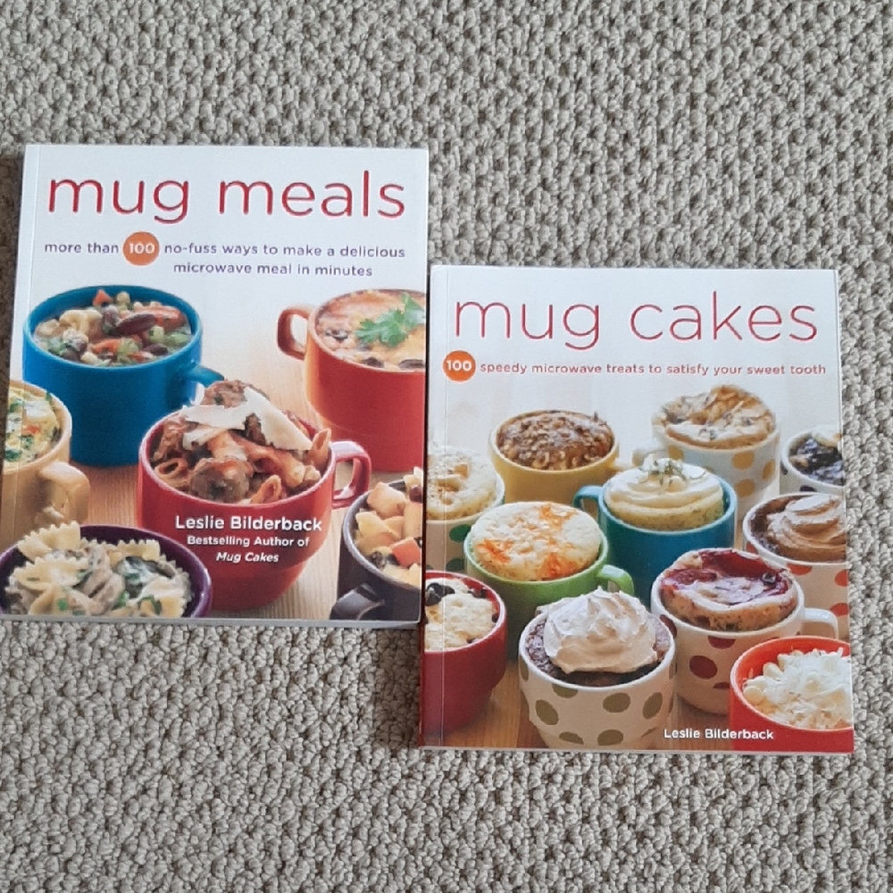 Mug Meals and Cakes Cookbook Set
